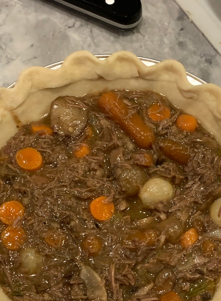 Savory Beef& Guinness Pie