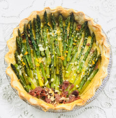 Spring Green Asparagus Pie