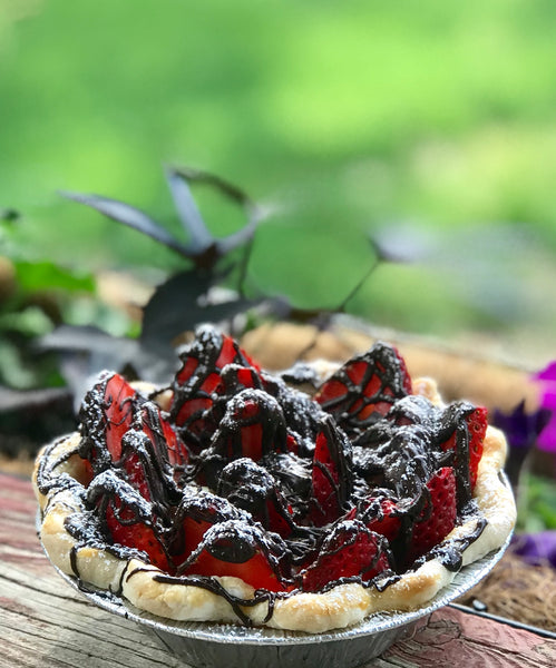 Chocolate Covered Strawberry Pie