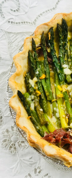 Spring Green Asparagus Pie