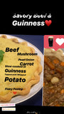 Savory Beef& Guinness Pie