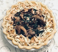 Mushroom Asiago Pie