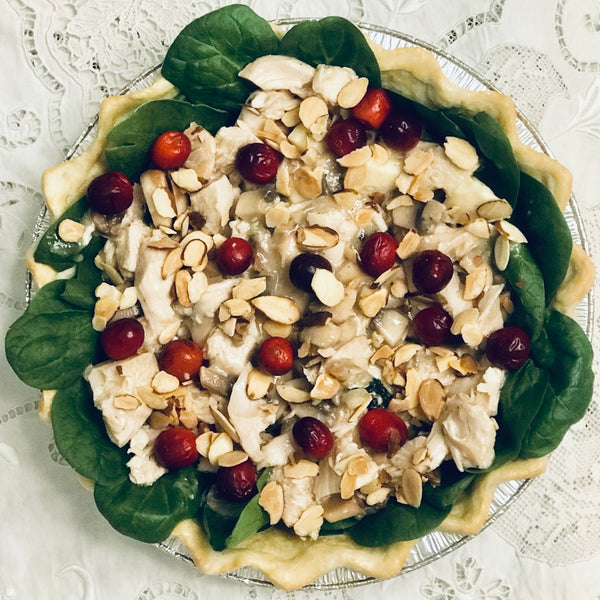 Chicken Cranberry Brie Pie