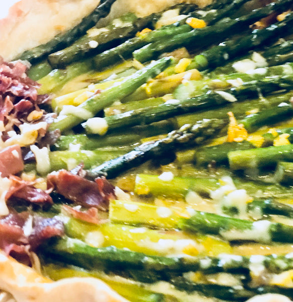 Spring Green Asparagus Pie