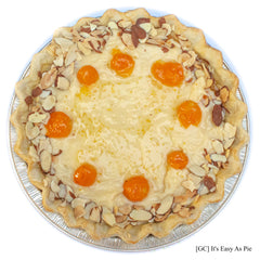 Golden Gooseberry Cream Pie