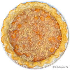 Golden Gooseberry Crumb Pie